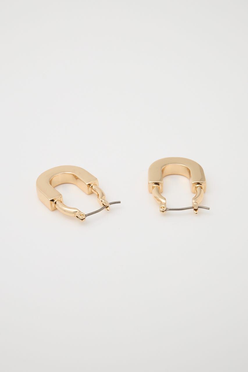 MOUSSY「DROPPED HOOP イヤリング」|ピアス|