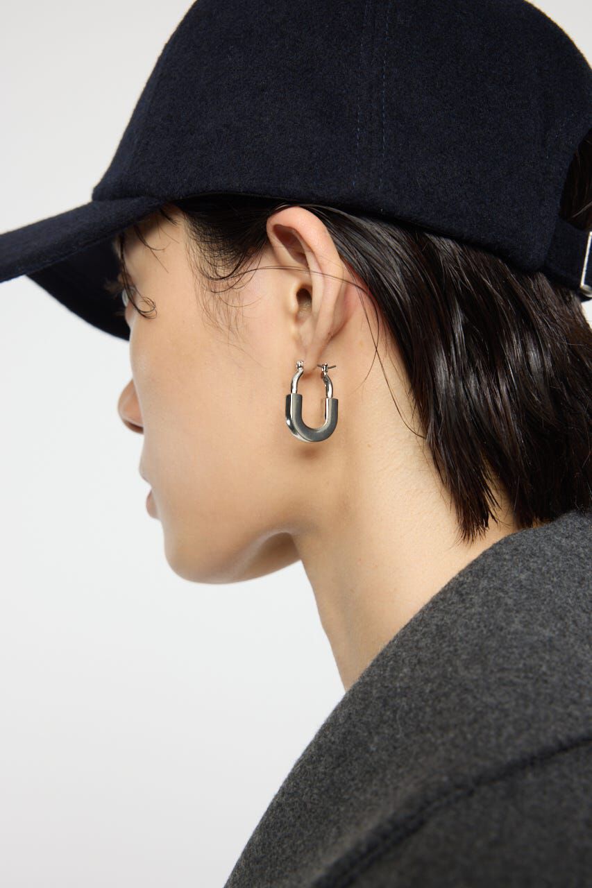 MOUSSY「DROPPED HOOP イヤリング」|ピアス|