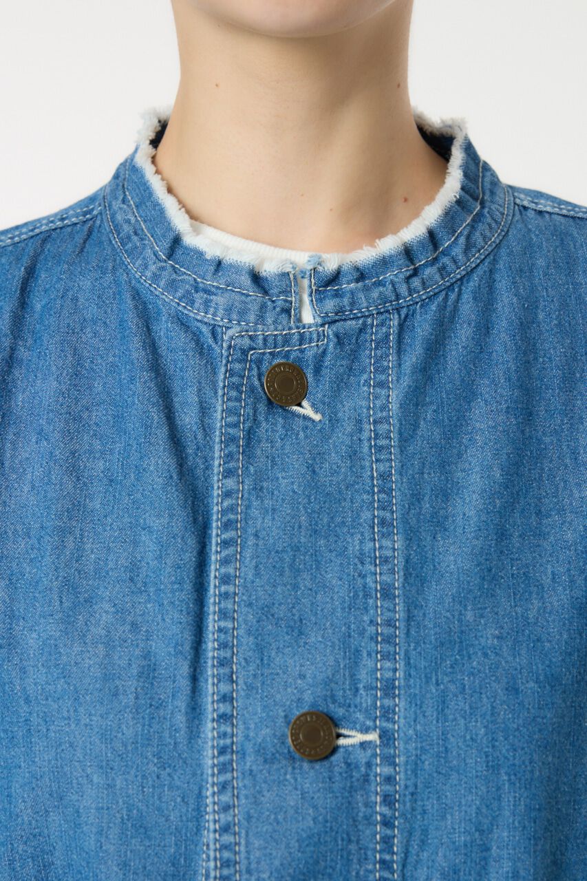 RODEO CROWNS「フリルショルダーベスト」|ダウンベスト・ベスト|