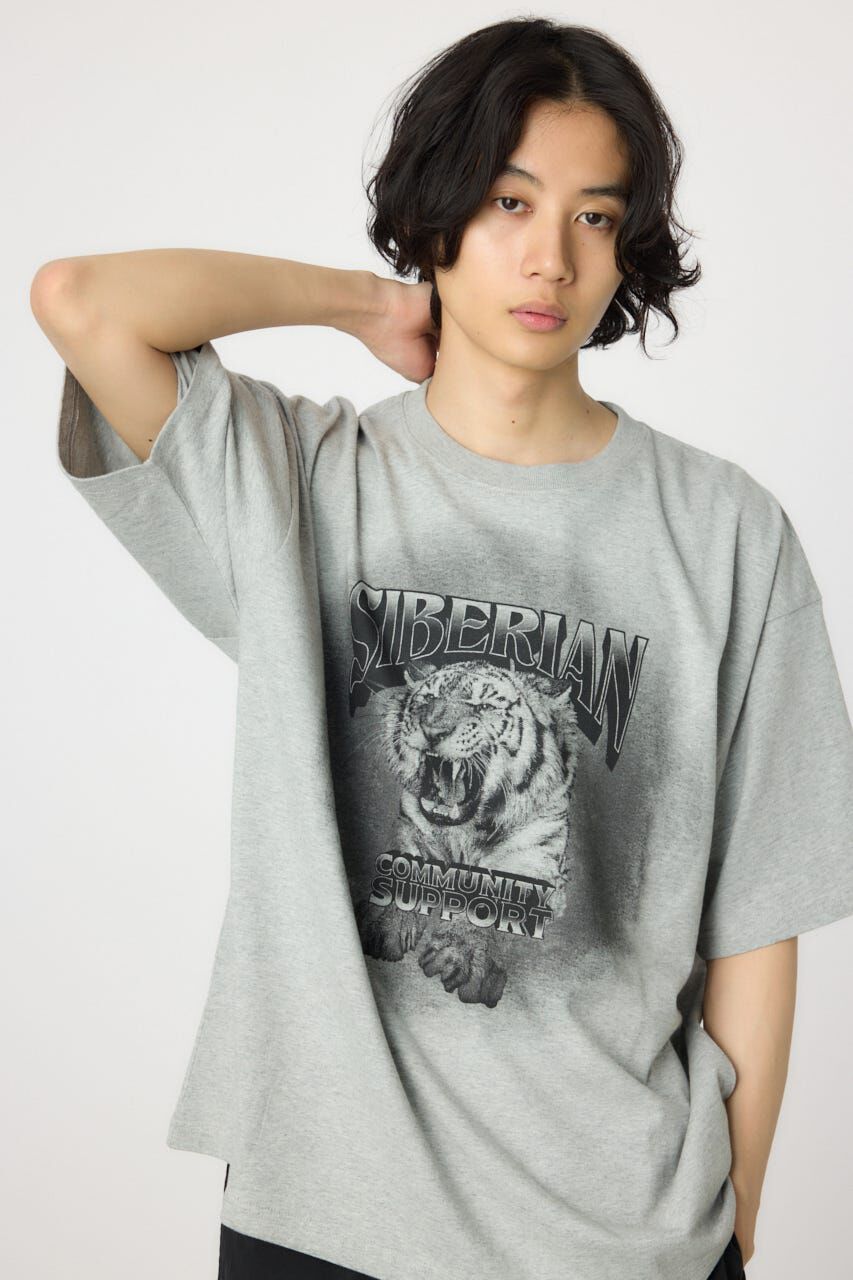 RODEO CROWNS「フェードタイガーTシャツ」|Tシャツ・カットソー|T.GRY