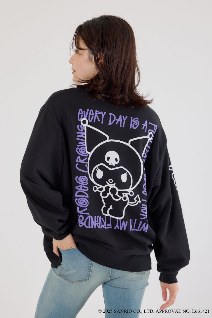 RODEO CROWNS「(サンリオキャラクターズ) BLC スウェットトップス」|パーカー|柄PUR5