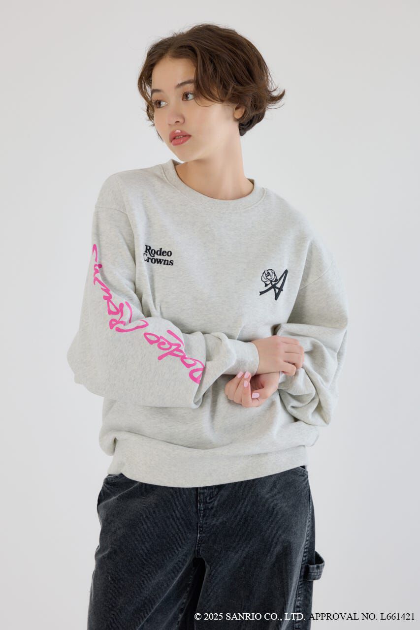 RODEO CROWNS「(サンリオキャラクターズ) アドローザ スウェット」|パーカー|