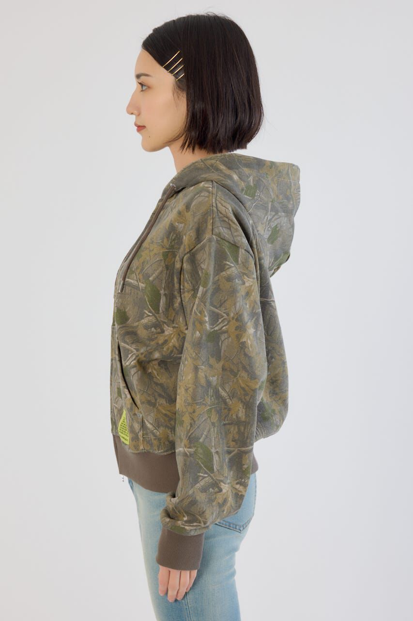 RODEO CROWNS「SHARE PATTERN W ジップパーカー」|パーカー|