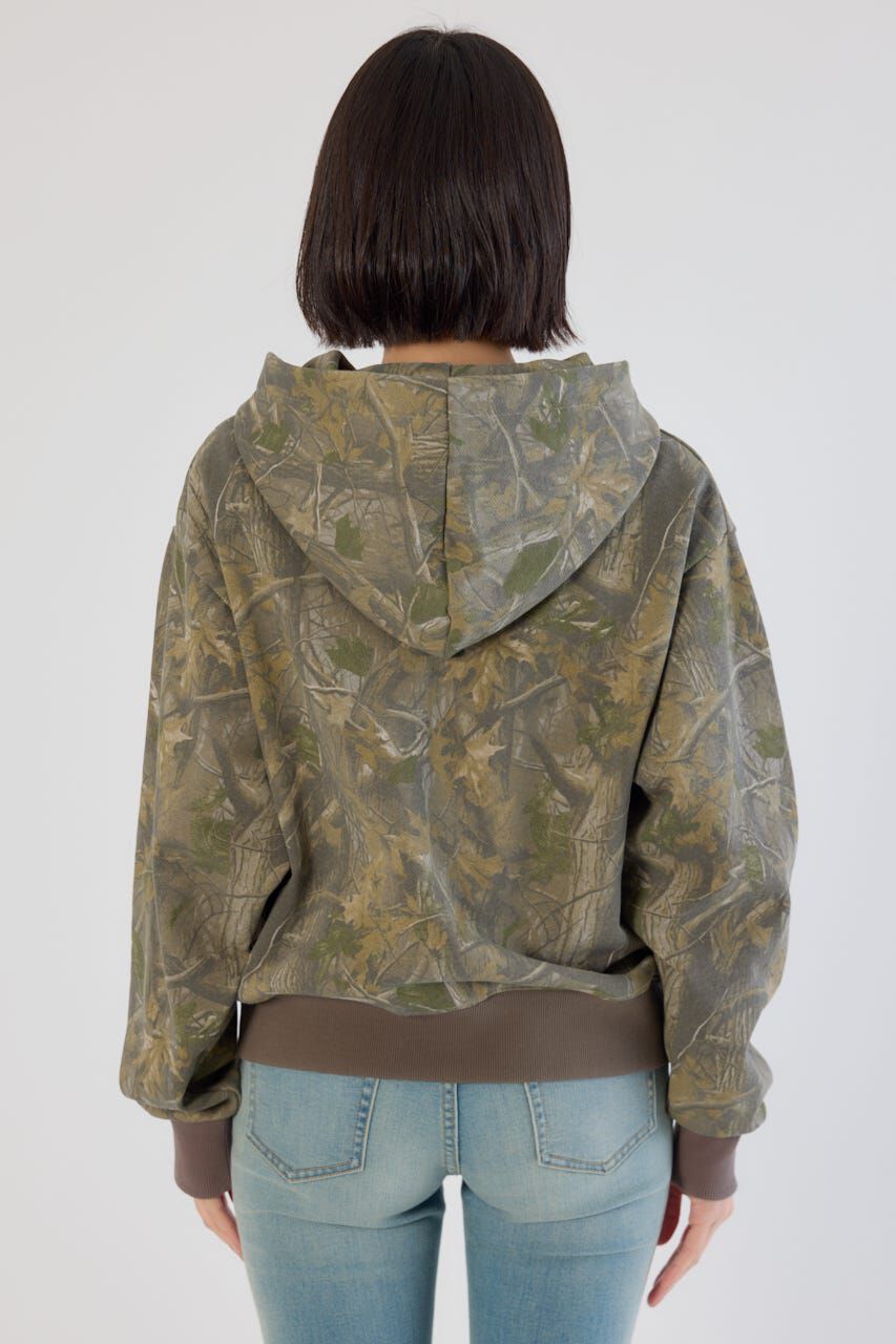 RODEO CROWNS「SHARE PATTERN W ジップパーカー」|パーカー|