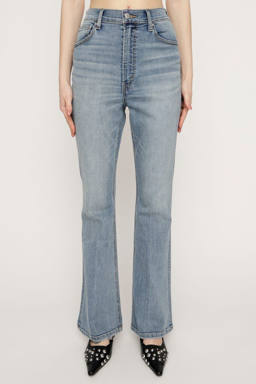 SLY「HW FLARE PT WITH ROICA（R）EF」|デニム|