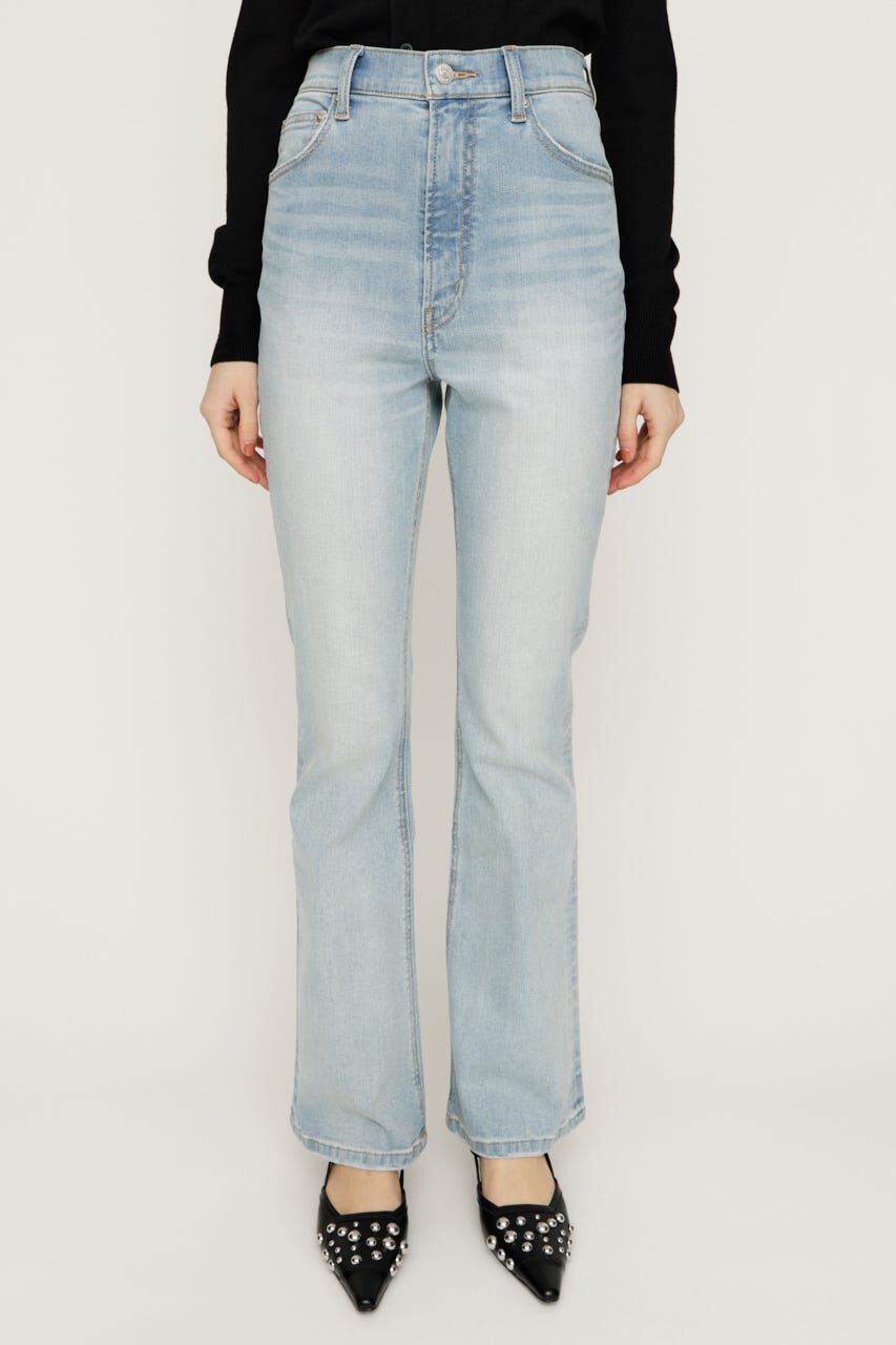 SLY「HW FLARE PT WITH ROICA（R）EF」|デニム|