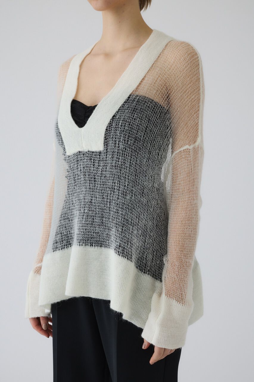RIM.ARK 「Low gauge mohair mix knit」|ニット・セーター|