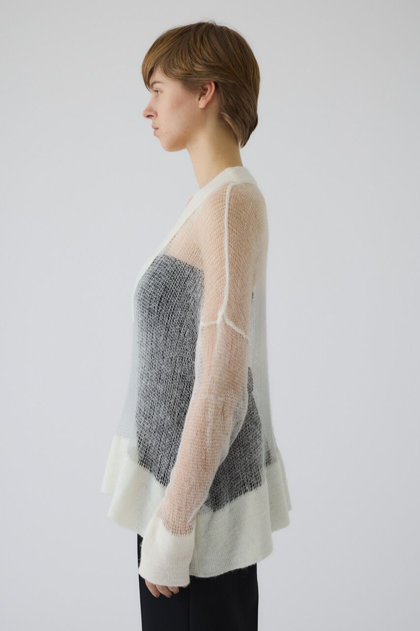 RIM.ARK 「Low gauge mohair mix knit」|ニット・セーター|