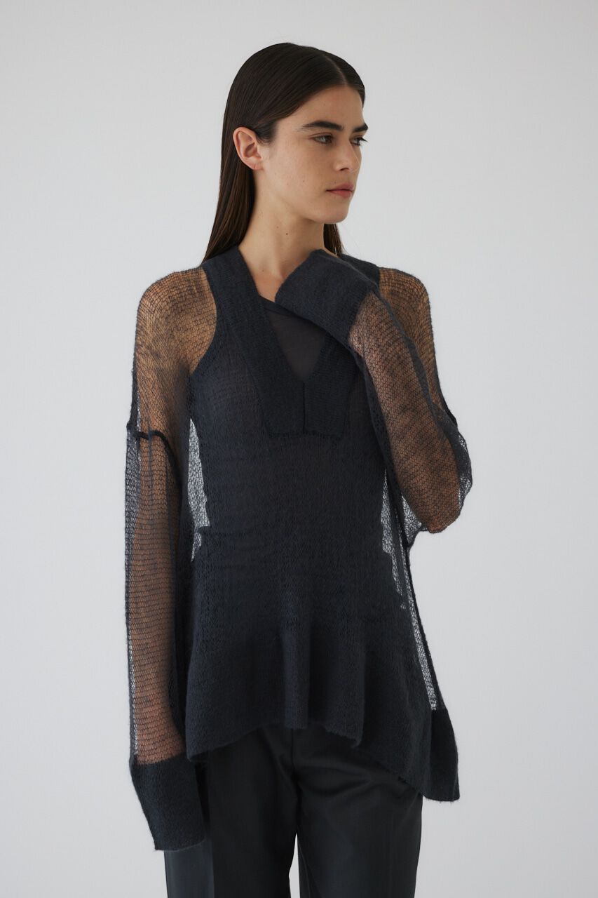RIM.ARK 「Low gauge mohair mix knit」|ニット・セーター|
