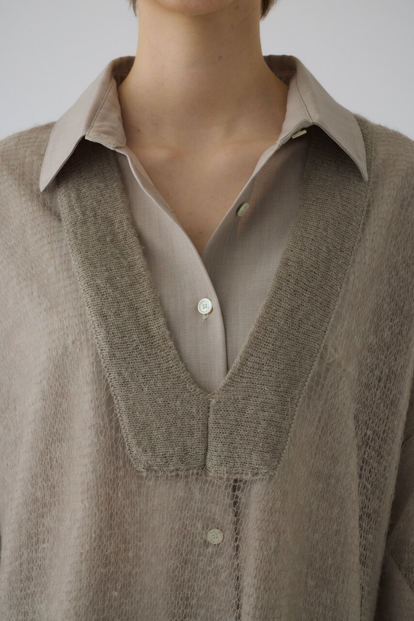 RIM.ARK 「Low gauge mohair mix knit」|ニット・セーター|