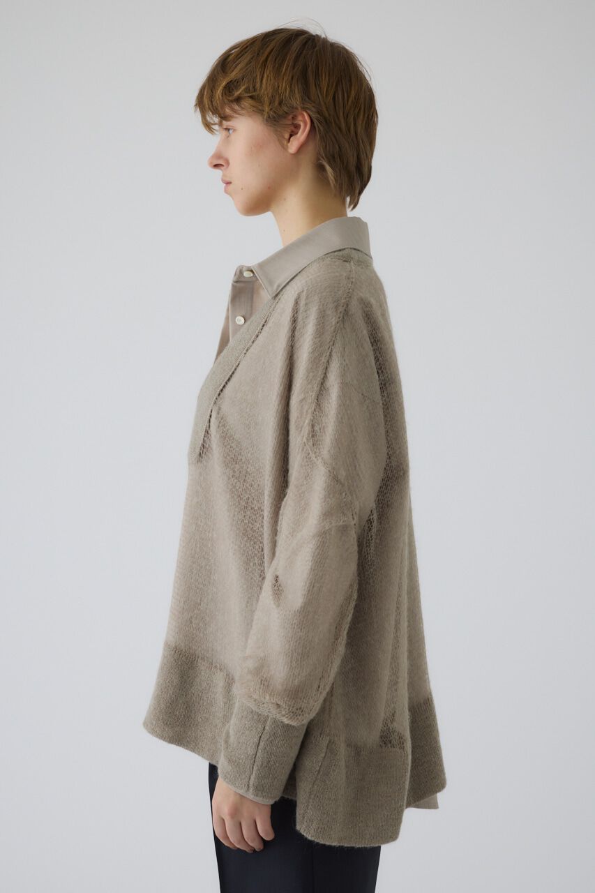 RIM.ARK 「Low gauge mohair mix knit」|ニット・セーター|