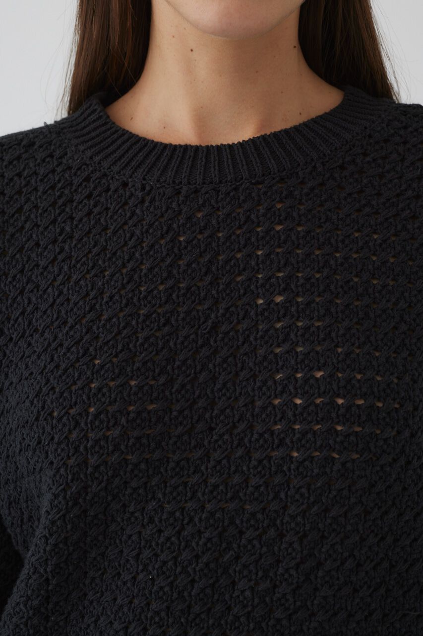 RIM.ARK 「Pattern knitting cotton knit」|ニット・セーター|