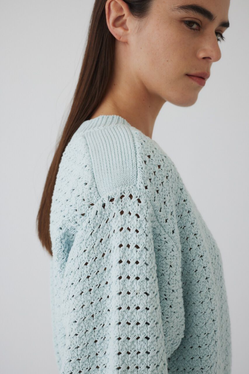 RIM.ARK 「Pattern knitting cotton knit」|ニット・セーター|