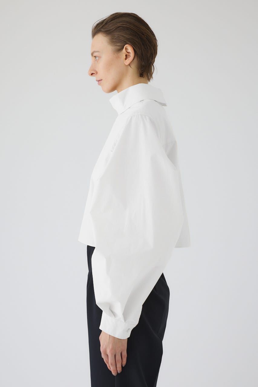 RIM.ARK 「Folded neck tuck blouse」|シャツ・ブラウス|