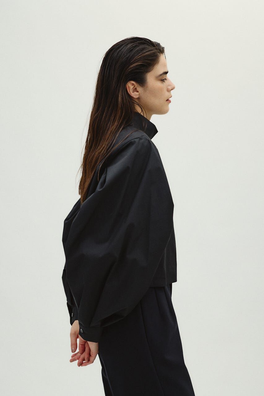 RIM.ARK 「Folded neck tuck blouse」|シャツ・ブラウス|