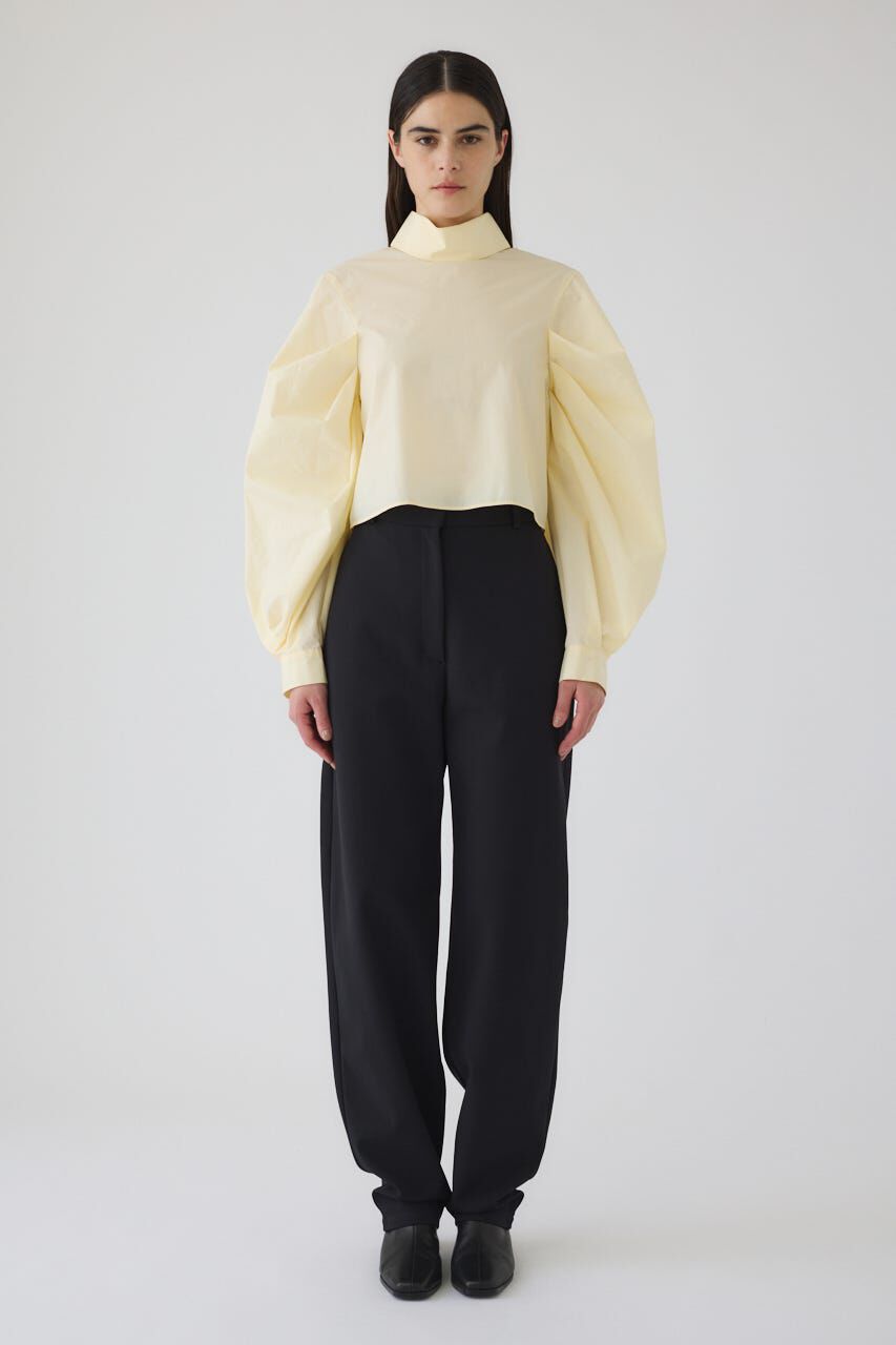 RIM.ARK 「Folded neck tuck blouse」|シャツ・ブラウス|