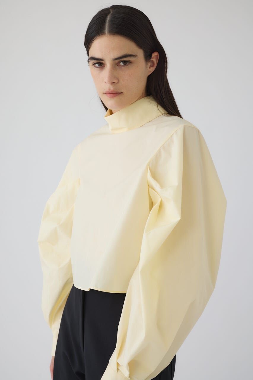 RIM.ARK 「Folded neck tuck blouse」|シャツ・ブラウス|