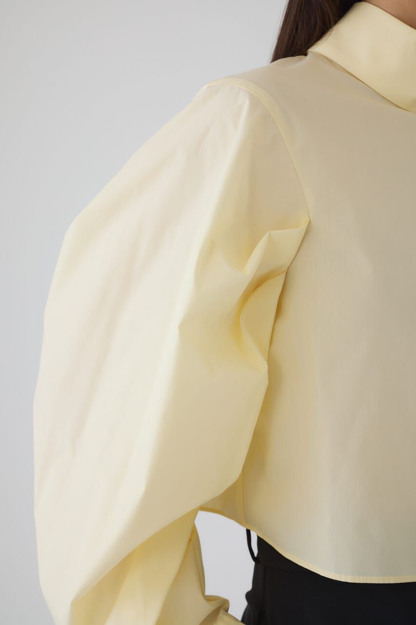 RIM.ARK 「Folded neck tuck blouse」|シャツ・ブラウス|