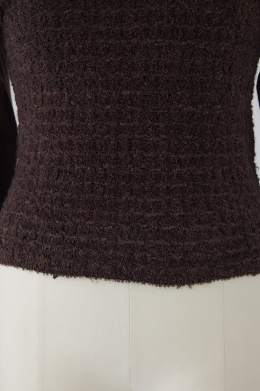 RIM.ARK 「Tweed docking knit tops」|ニット・セーター|