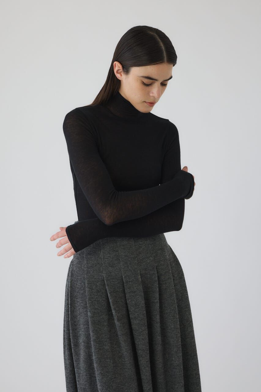 RIM.ARK 「Soft touch silk mix inner tops」|Tシャツ・カットソー|