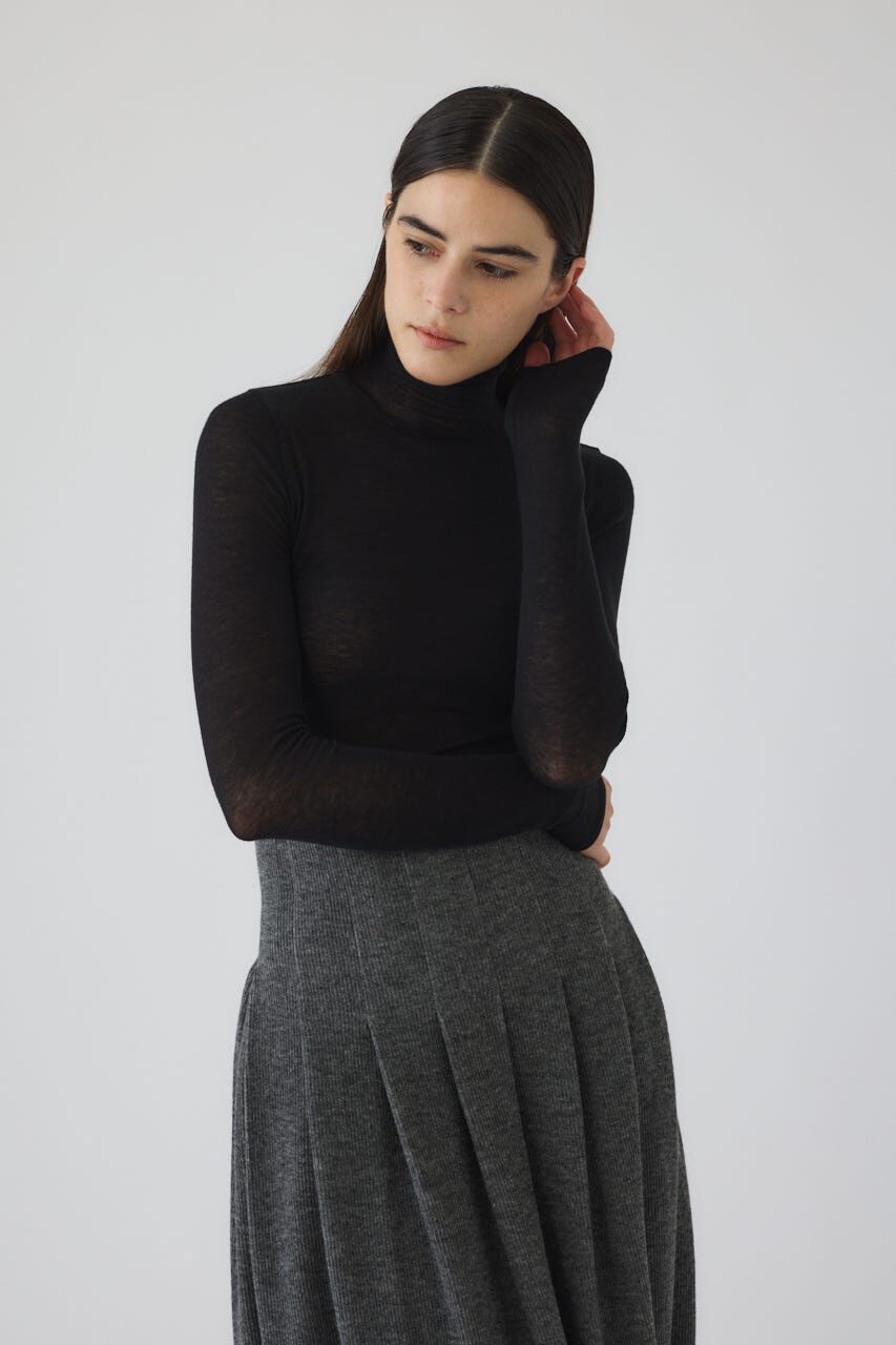 RIM.ARK 「Soft touch silk mix inner tops」|Tシャツ・カットソー|