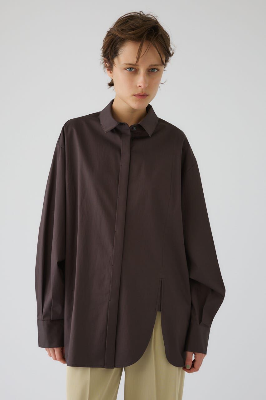 RIM.ARK 「Oversized asymmetry SH」|シャツ・ブラウス|