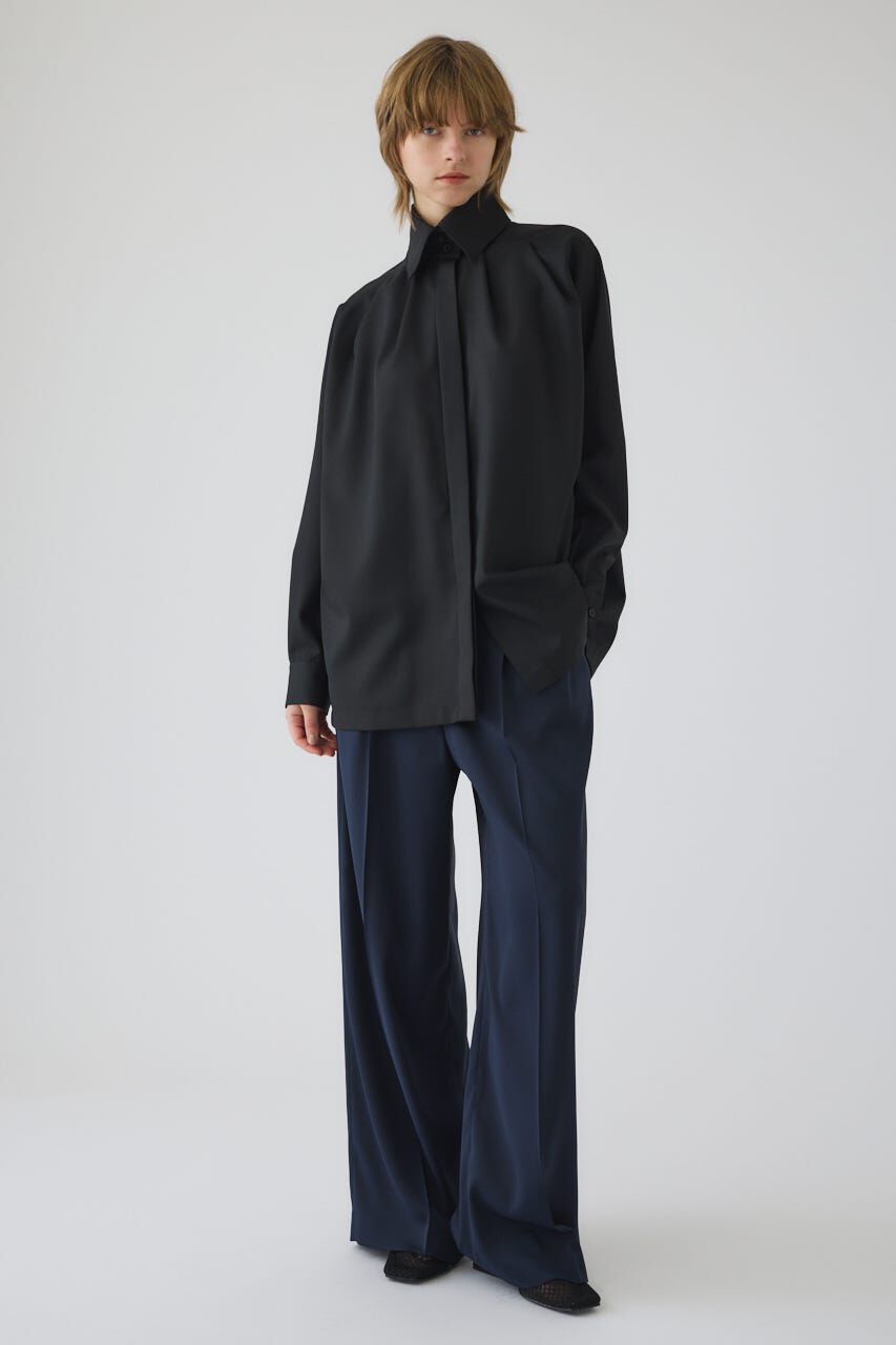 RIM.ARK 「High collar classic blouse」|シャツ・ブラウス|