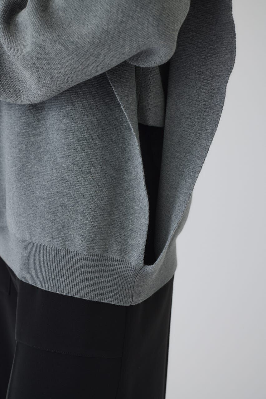 RIM.ARK 「Side open oversized knit PO」|ニット・セーター|