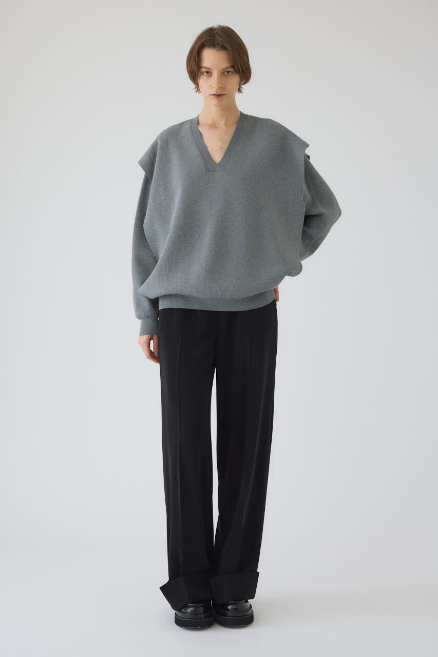 RIM.ARK 「Side open oversized knit PO」|ニット・セーター|