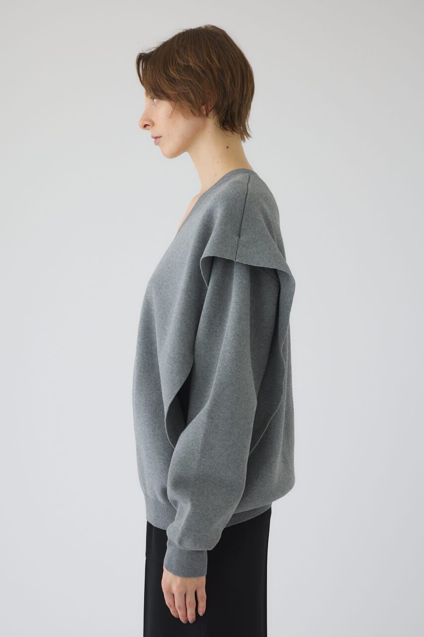 RIM.ARK 「Side open oversized knit PO」|ニット・セーター|