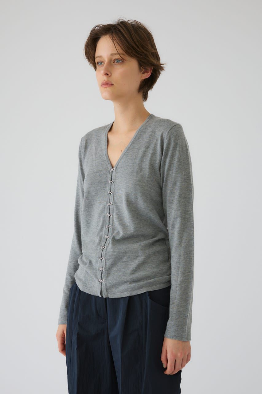 RIM.ARK 「Many hook V neck tops」|ニット・セーター|
