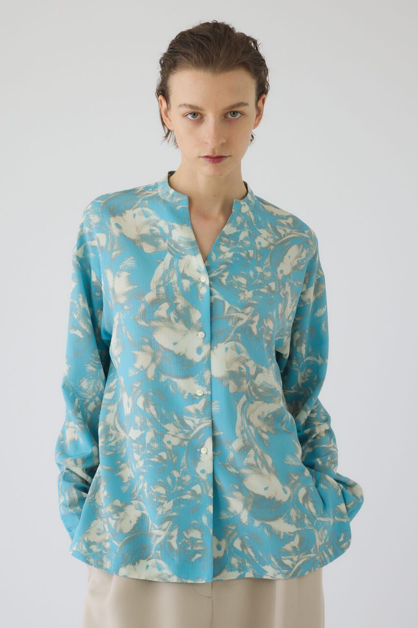 RIM.ARK 「Air turbulence painting blouse」|シャツ・ブラウス|