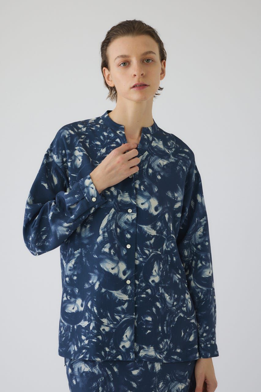RIM.ARK 「Air turbulence painting blouse」|シャツ・ブラウス|