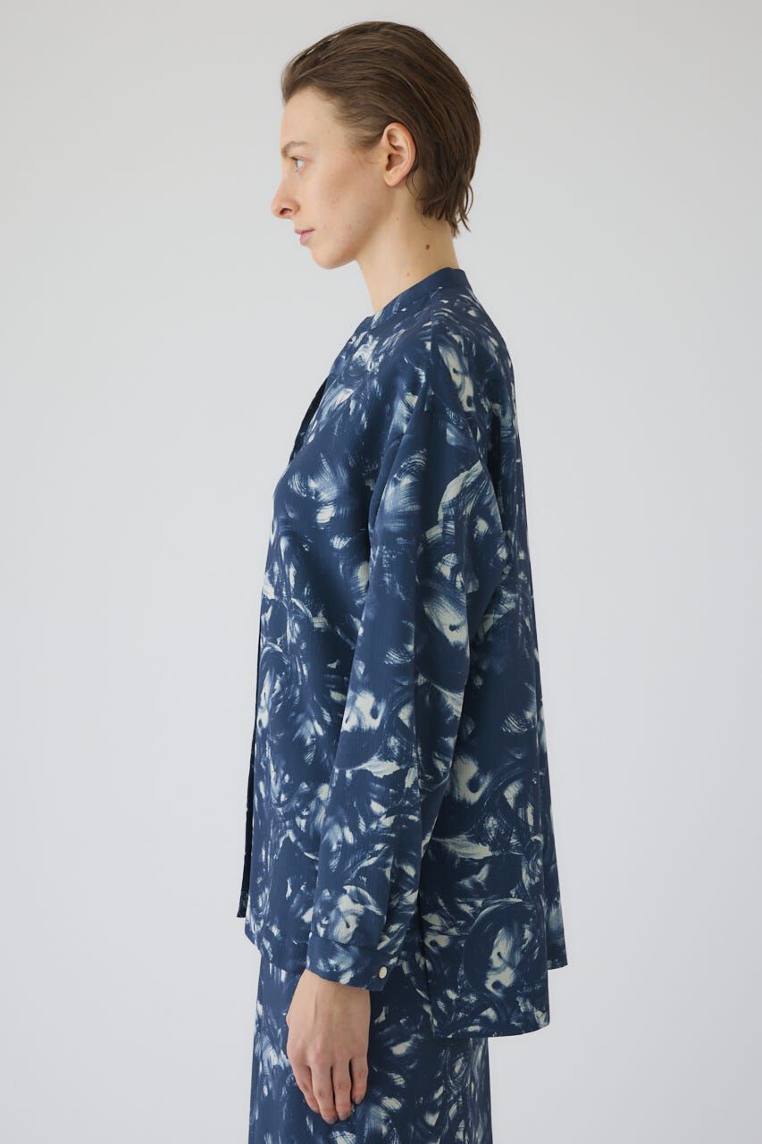 RIM.ARK 「Air turbulence painting blouse」|シャツ・ブラウス|