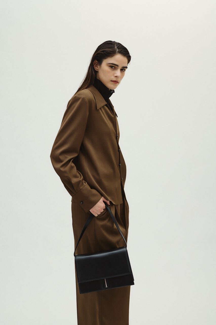 RIM.ARK 「Open collar slim SH JK」|シャツ・ブラウス|