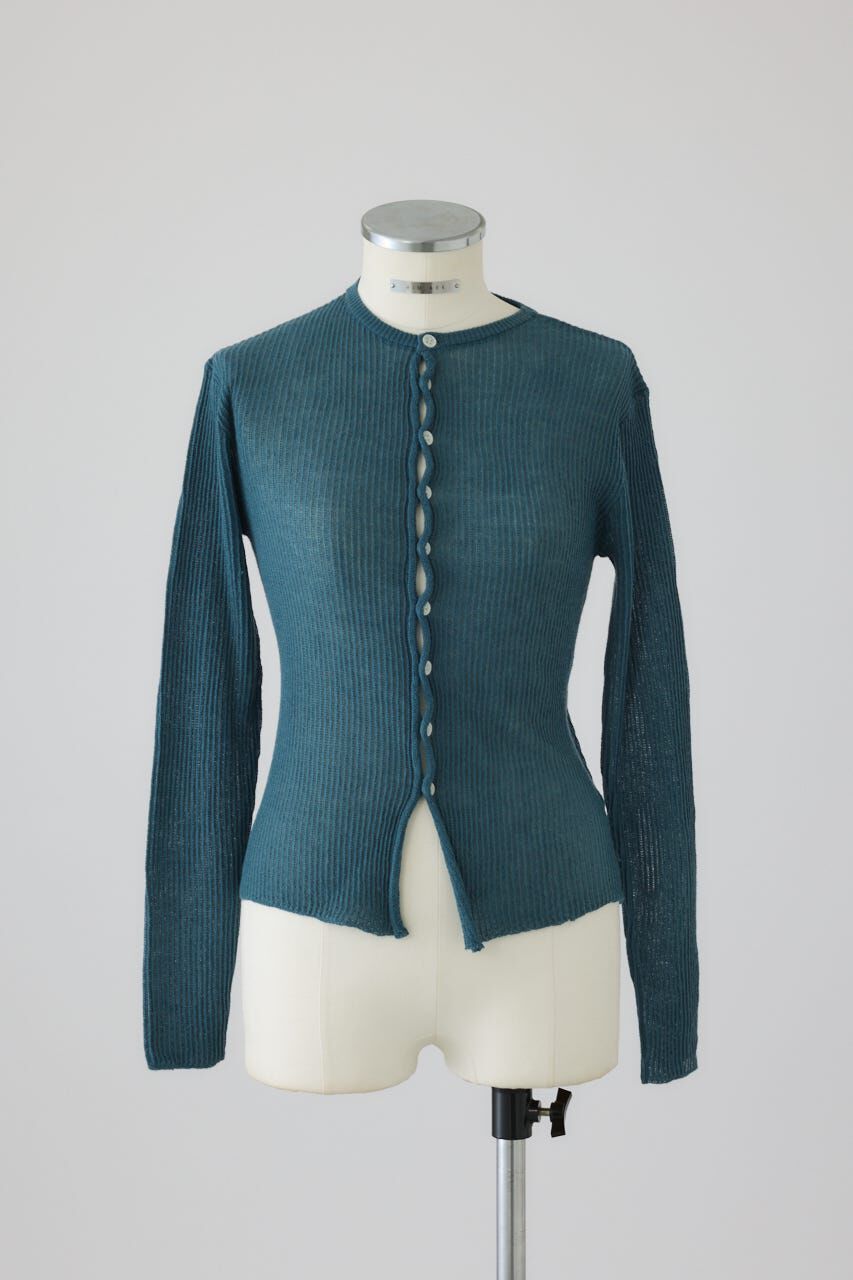 RIM.ARK 「Sheer rib spring knit」|ニット・セーター|