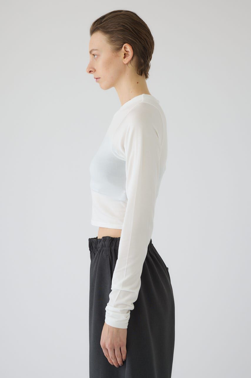 RIM.ARK 「Cropped tight tops」|Tシャツ・カットソー|