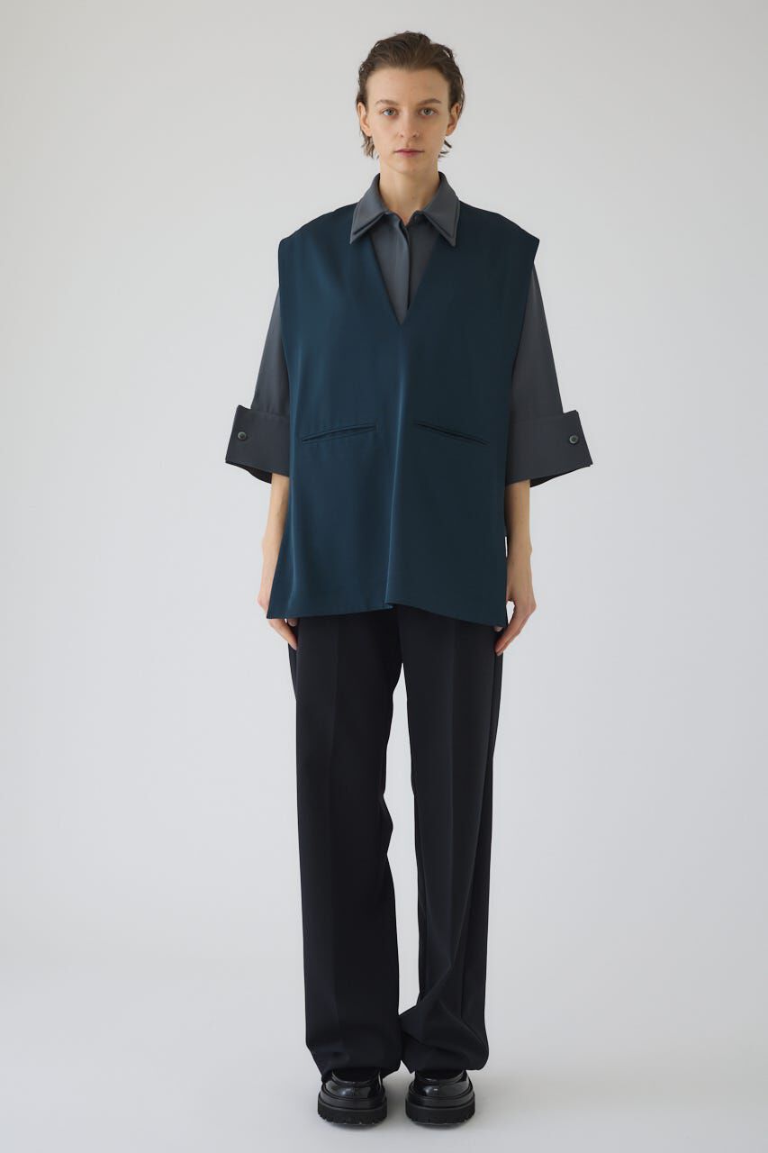 RIM.ARK 「Sharp neck cape」|シャツ・ブラウス|