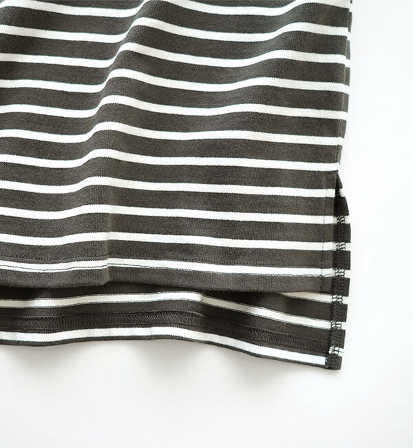オローネ「サブリナボーダーロングスリーブ」|Tシャツ・カットソー|