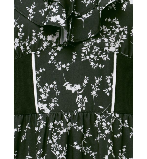 CALNAMUR「FRILL FLOWER DRESS/フリルフラワードレス」|ワンピース|