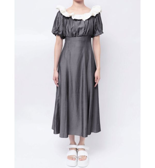 CALNAMUR「BALLOON OFF SHOULDER OP/バルーンオフショルダーワンピース」|ワンピース|