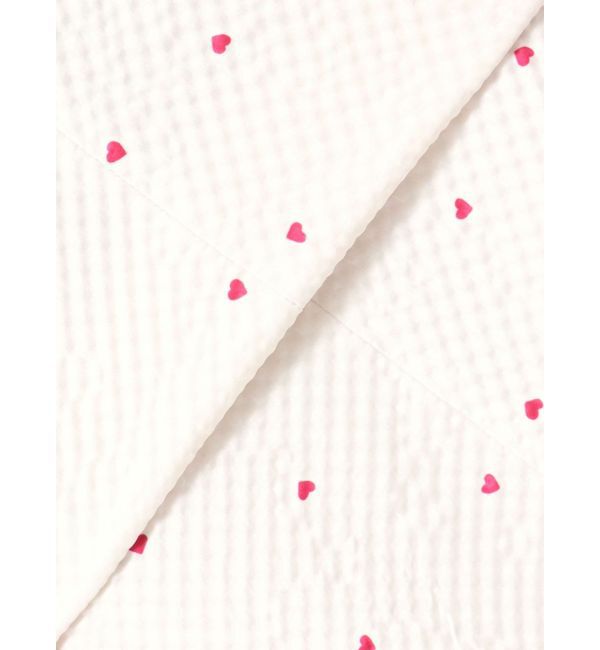 CALNAMUR「ハートプリントリボンワンピース」|ワンピース|