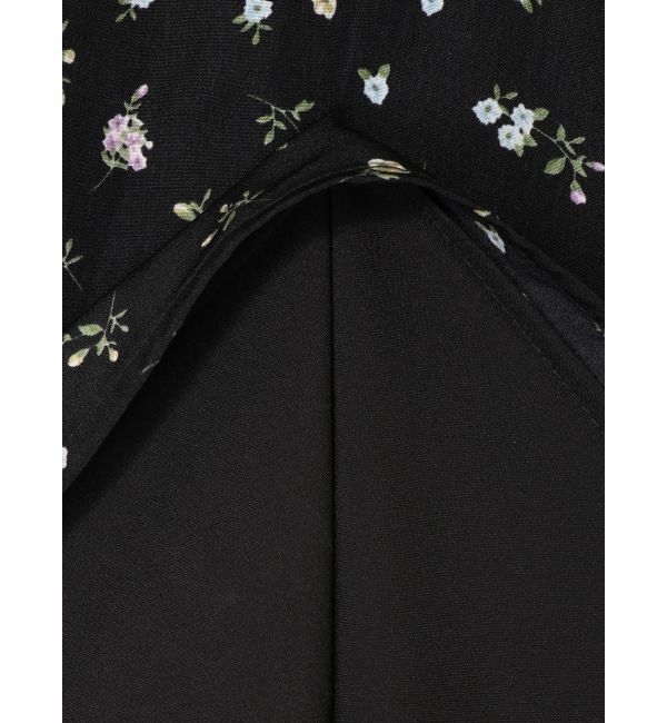 CALNAMUR「TULLE LAYERED FLOWER OP/チュールレイヤードフラワーワンピース」|ワンピース|