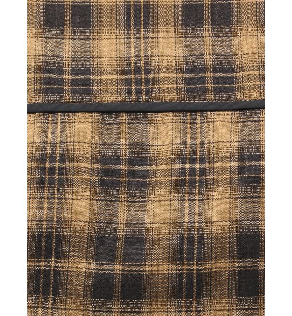 CALNAMUR「２ＷＡＹチェックロングワンピース」|ワンピース|