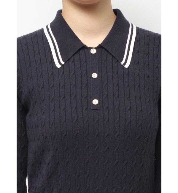 CALNAMUR「ニットプリーツワンピース」|ワンピース|