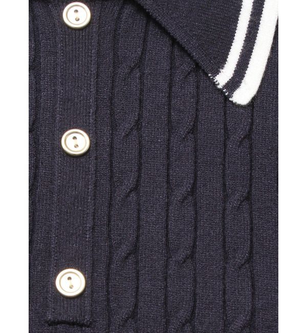 CALNAMUR「ニットプリーツワンピース」|ワンピース|