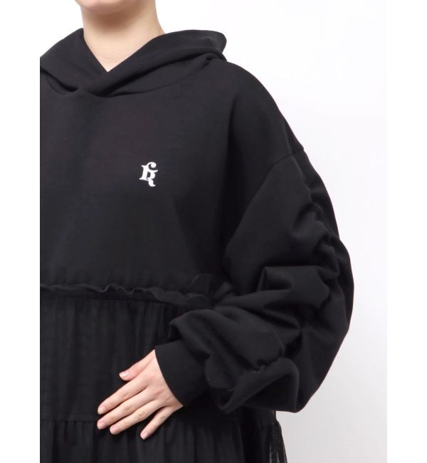 CALNAMUR「２ＷＡＹチュールオーバースウェットワンピース」|ワンピース|