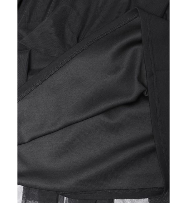 CALNAMUR「２ＷＡＹチュールオーバースウェットワンピース」|ワンピース|