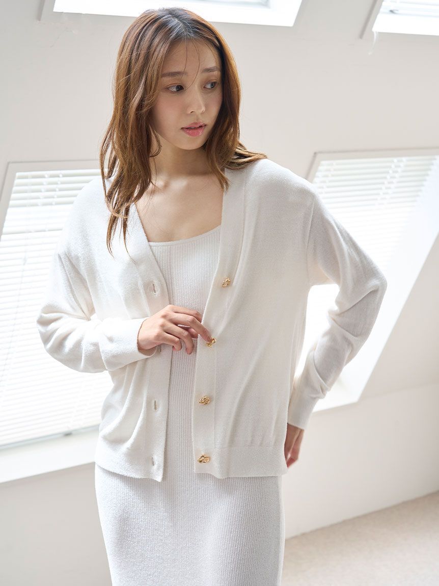 SNIDEL HOME「【Sorbet Touch Cool】【接触冷感】カーディガン」|ルームウェア|IVR