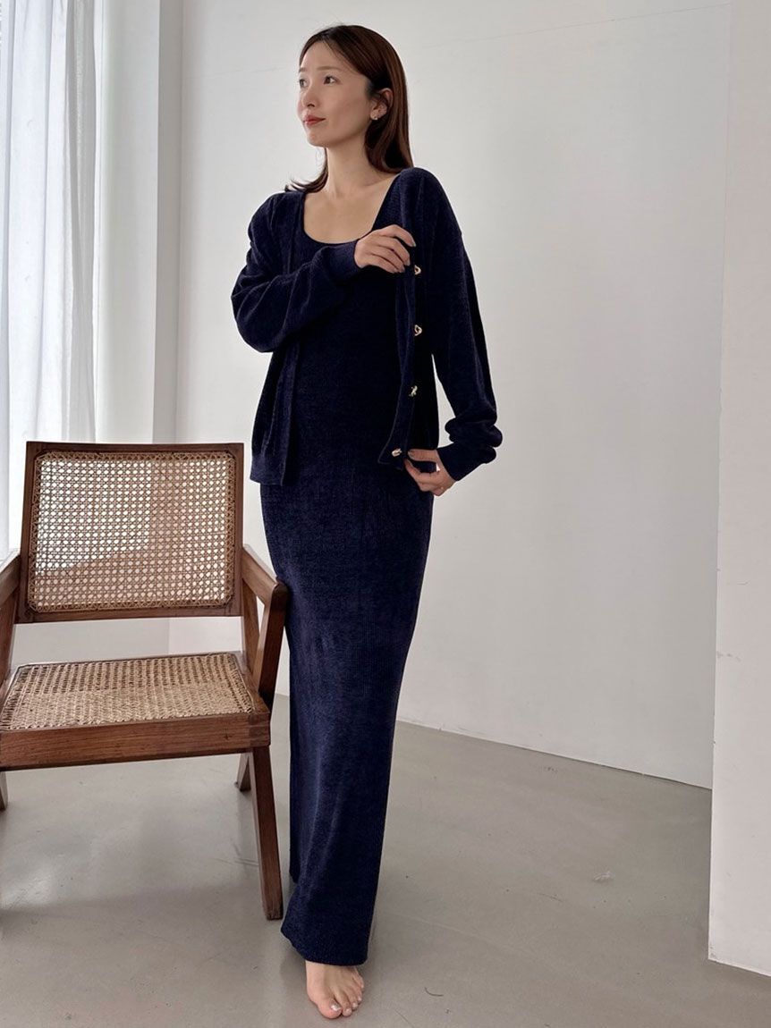 SNIDEL HOME「【Sorbet Touch Cool】【接触冷感】カーディガン」|ルームウェア|